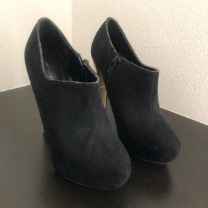 Black and Gold Booties